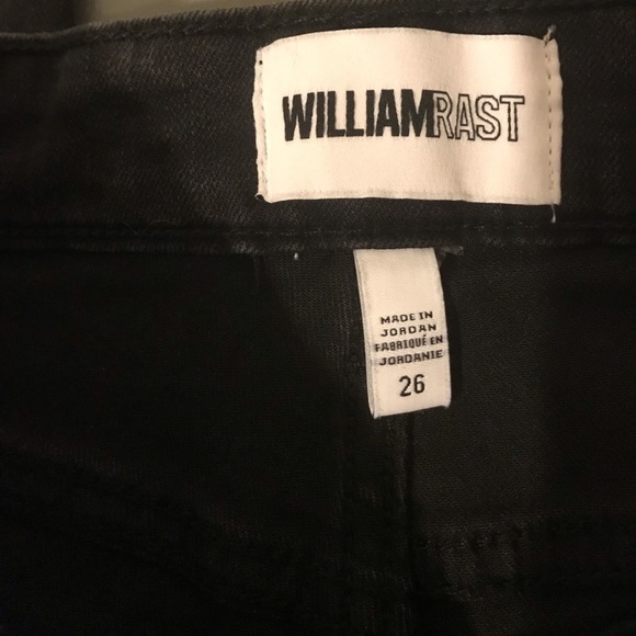 William Rast black high rise ankle jeans size 26 - Picture 4 of 5